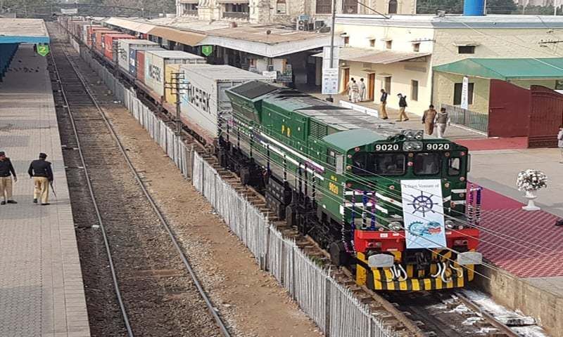 توقف فعالیت قطار باربری ایران پاکستان